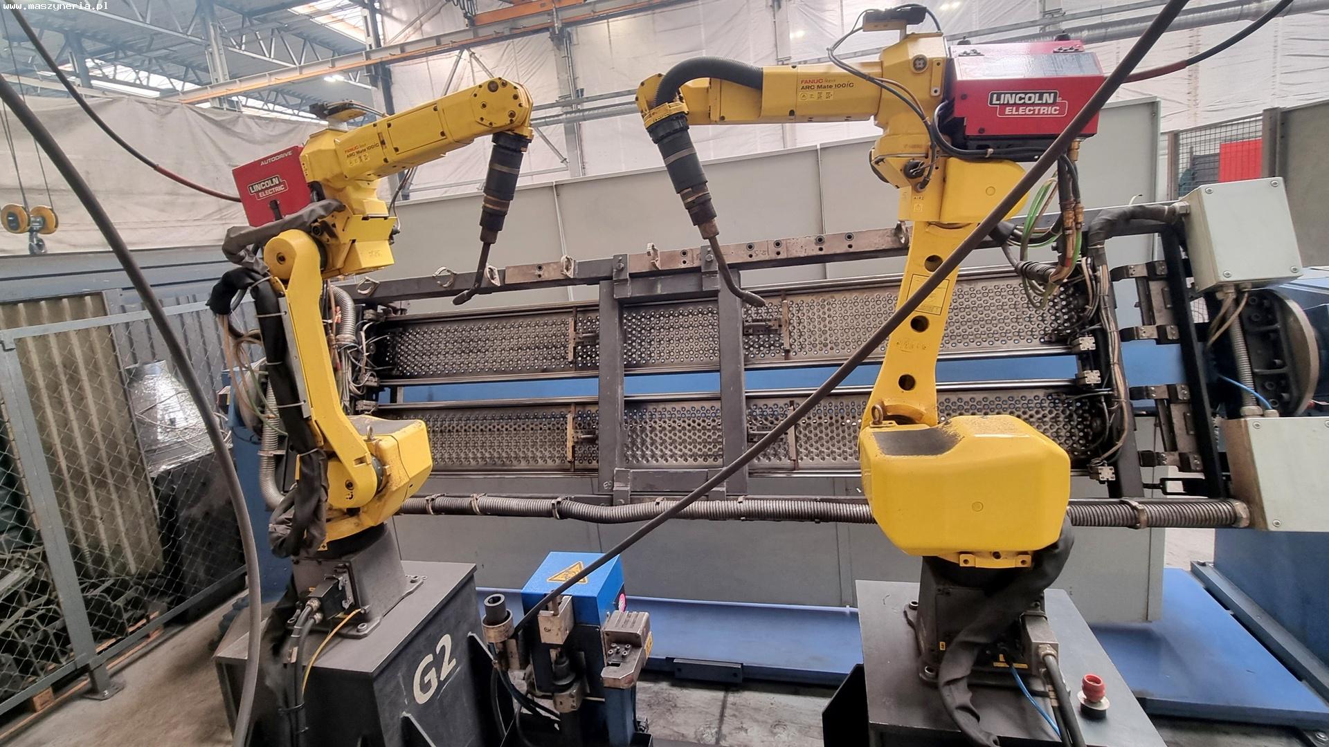Stazione di saldatura robotica FANUC Arc Mate 100iC in vendita - foto 1